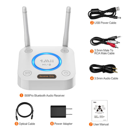 HiFiConnect Pro: LDAC Bluetooth 5.2 Audio Receiver