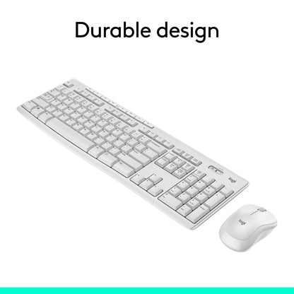 Logitech MK270 Wireless Keyboard-Mouse Duo - Black