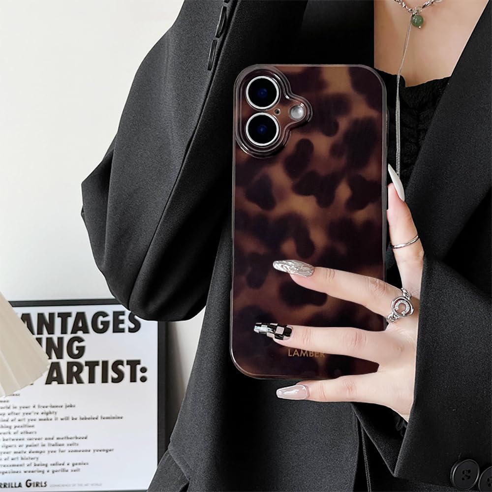 Cute Phone Case for iPhone 15 Pro Case Cheetah Leopard Print