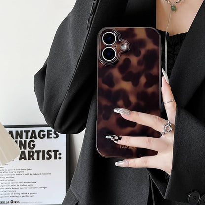 Cute Phone Case for iPhone 15 Pro Case Cheetah Leopard Print