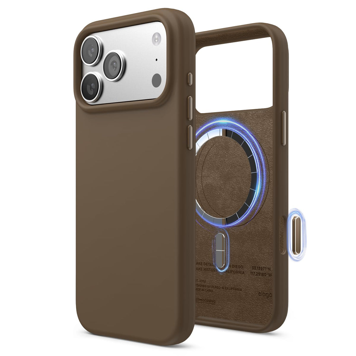 elago Premium Magnetic Silicone Case for iPhone Air Stone