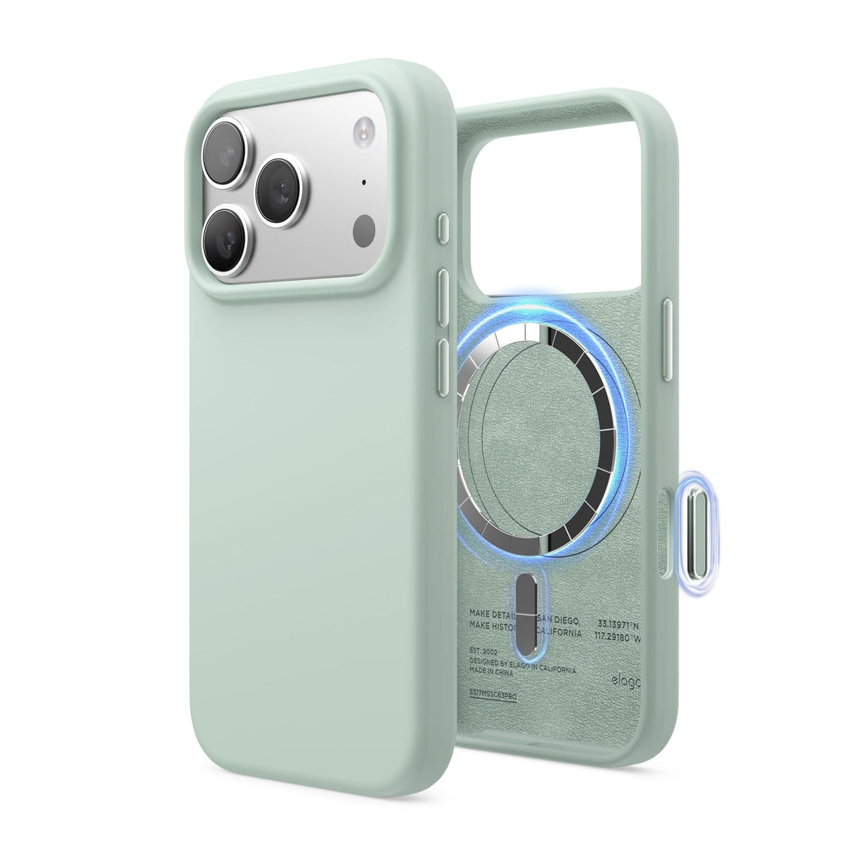 elago Premium Magnetic Silicone Case for iPhone Air Stone
