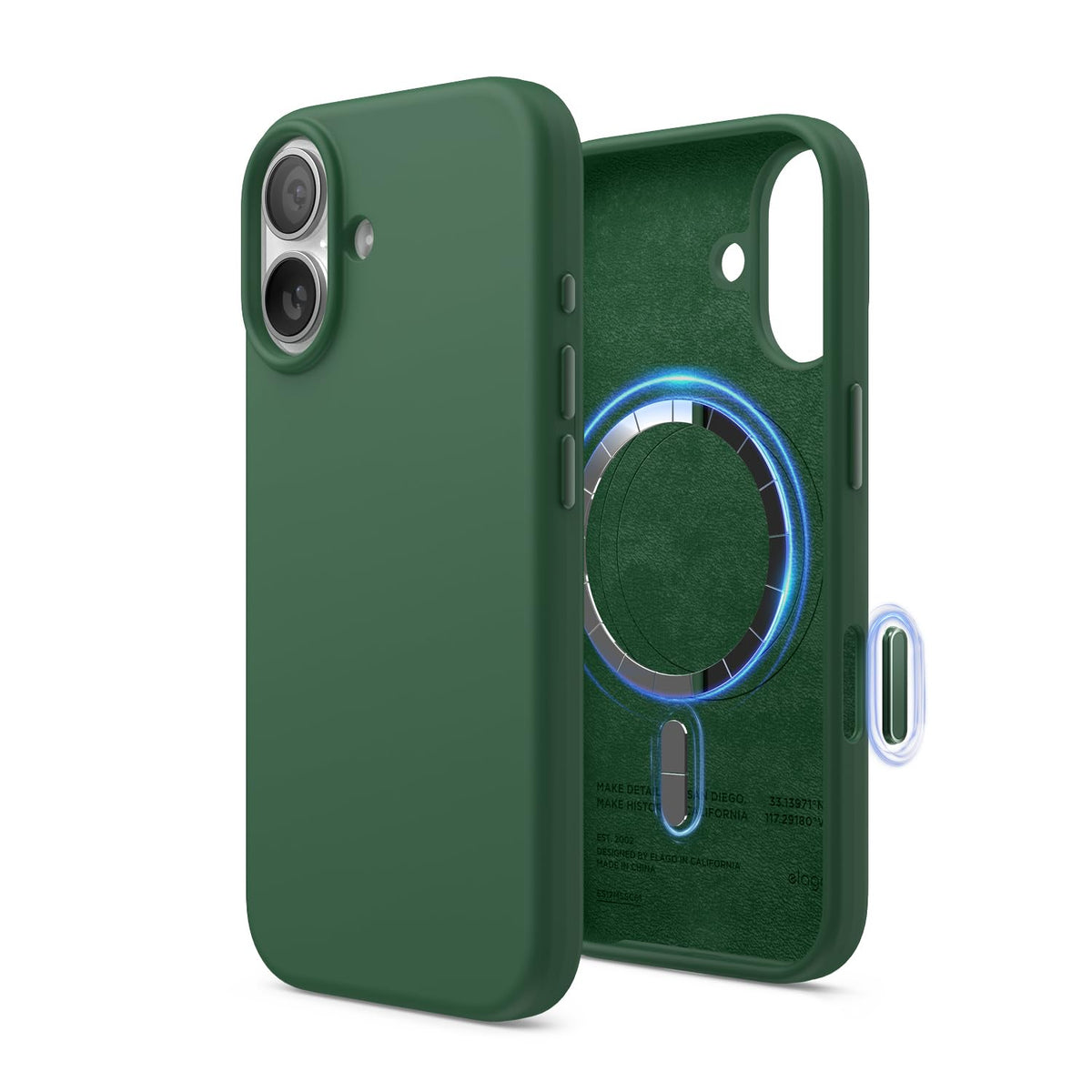 elago Premium Magnetic Silicone Case for iPhone Air Stone