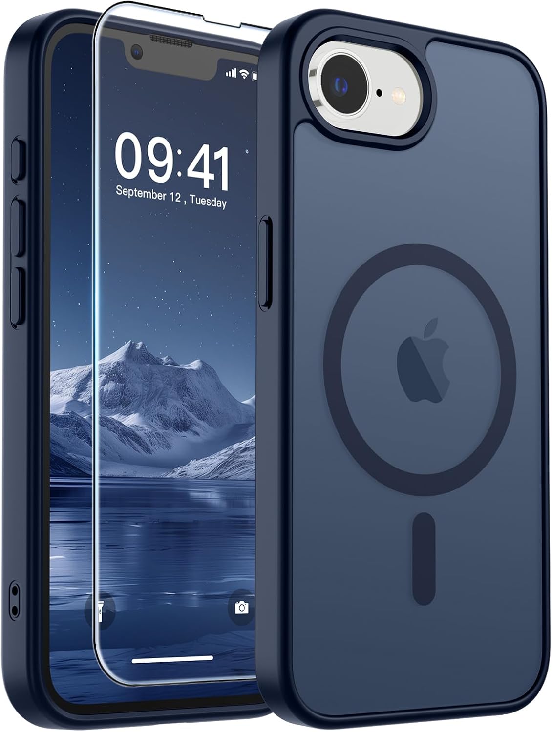 SUPFINE Magnetic iPhone SE/8 Matte Black Case