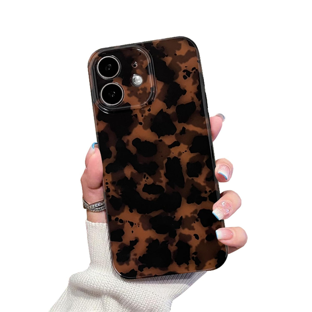 Cute Phone Case for iPhone 15 Pro Case Cheetah Leopard Print