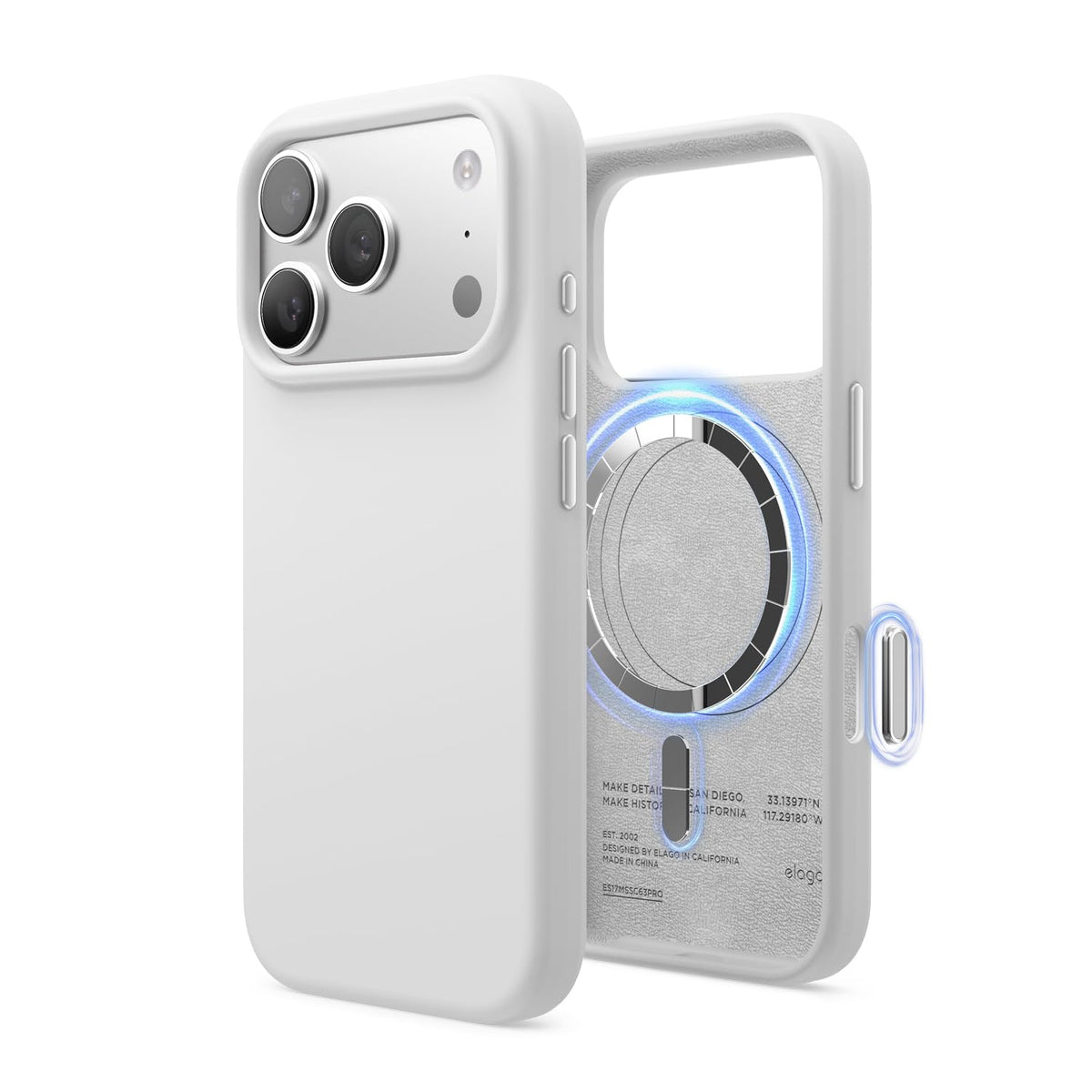 elago Premium Magnetic Silicone Case for iPhone Air Stone