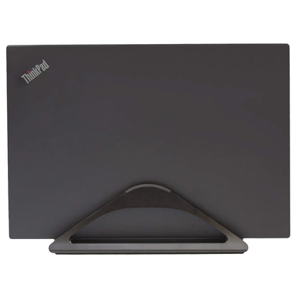 BlackRise: Adjustable Vertical Laptop Dock Stand