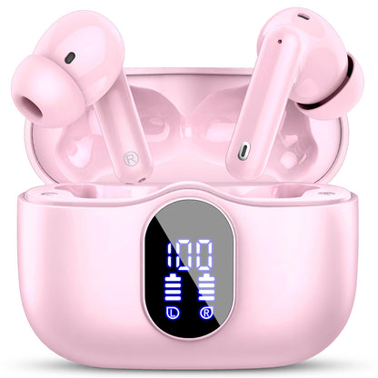 Bluetooth 5.4 Wireless Earbuds with Mic