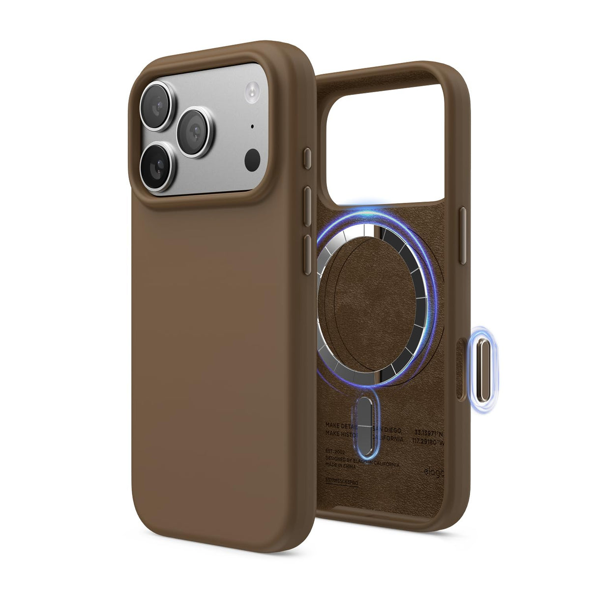 elago Premium Magnetic Silicone Case for iPhone Air Stone