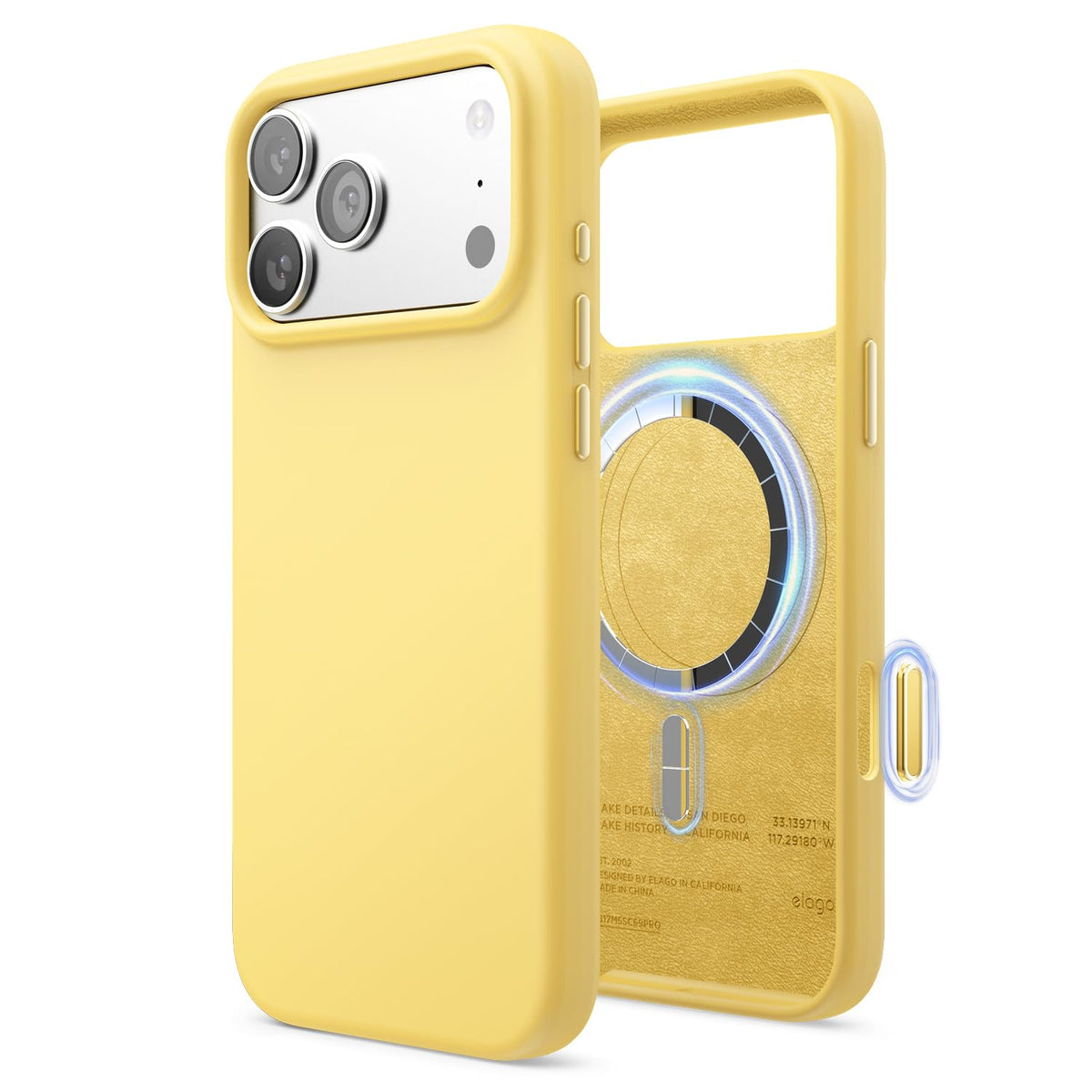elago Premium Magnetic Silicone Case for iPhone Air Stone