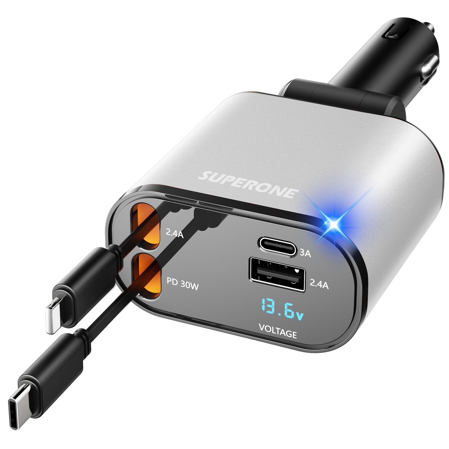 SuperOne 4-in-1 Car Charger - Small Enterprise