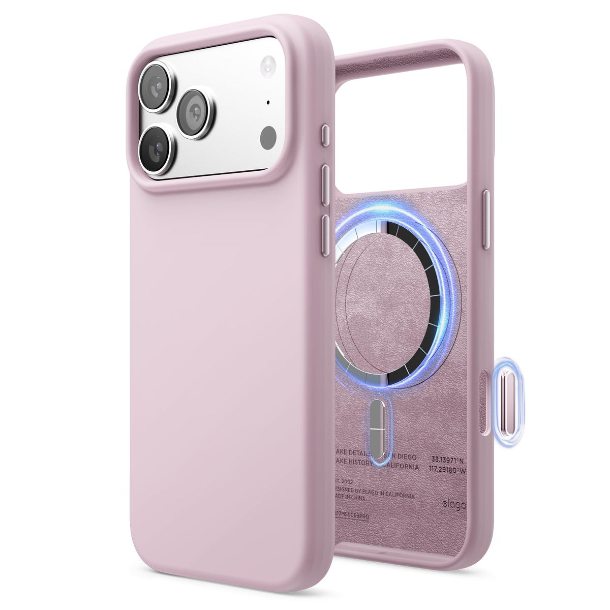 elago Premium Magnetic Silicone Case for iPhone Air Stone
