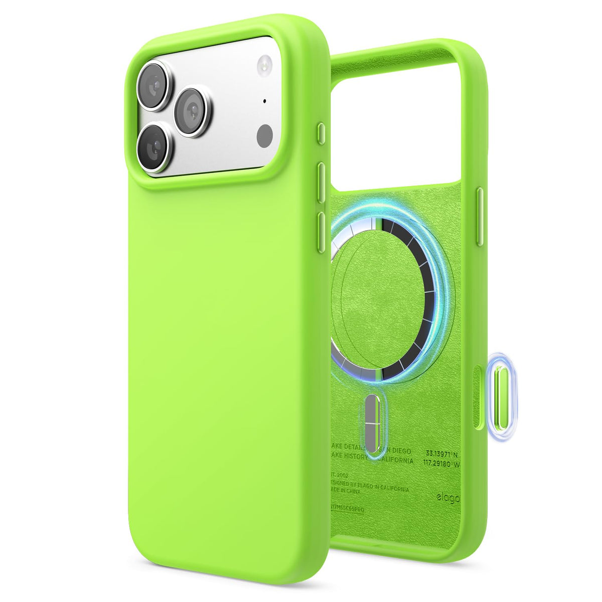 elago Premium Magnetic Silicone Case for iPhone Air Stone