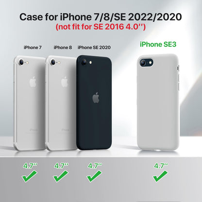 Miracase Capri Blue Slim Shockproof iPhone Case