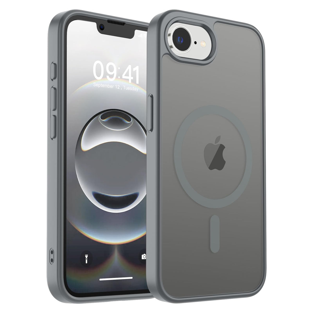 zapica Magnetic for iPhone 17 Pro Max Case, Gray
