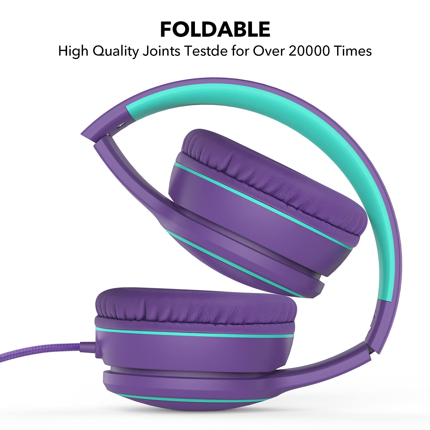 RORSOU R10 Foldable Bass Headphones with Mic - Small Enterprise