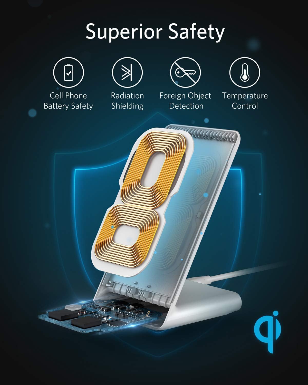 Anker 313 Wireless Charger Stand - Small Enterprise