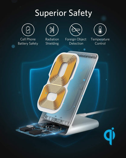 Anker 313 Wireless Charger Stand - Small Enterprise
