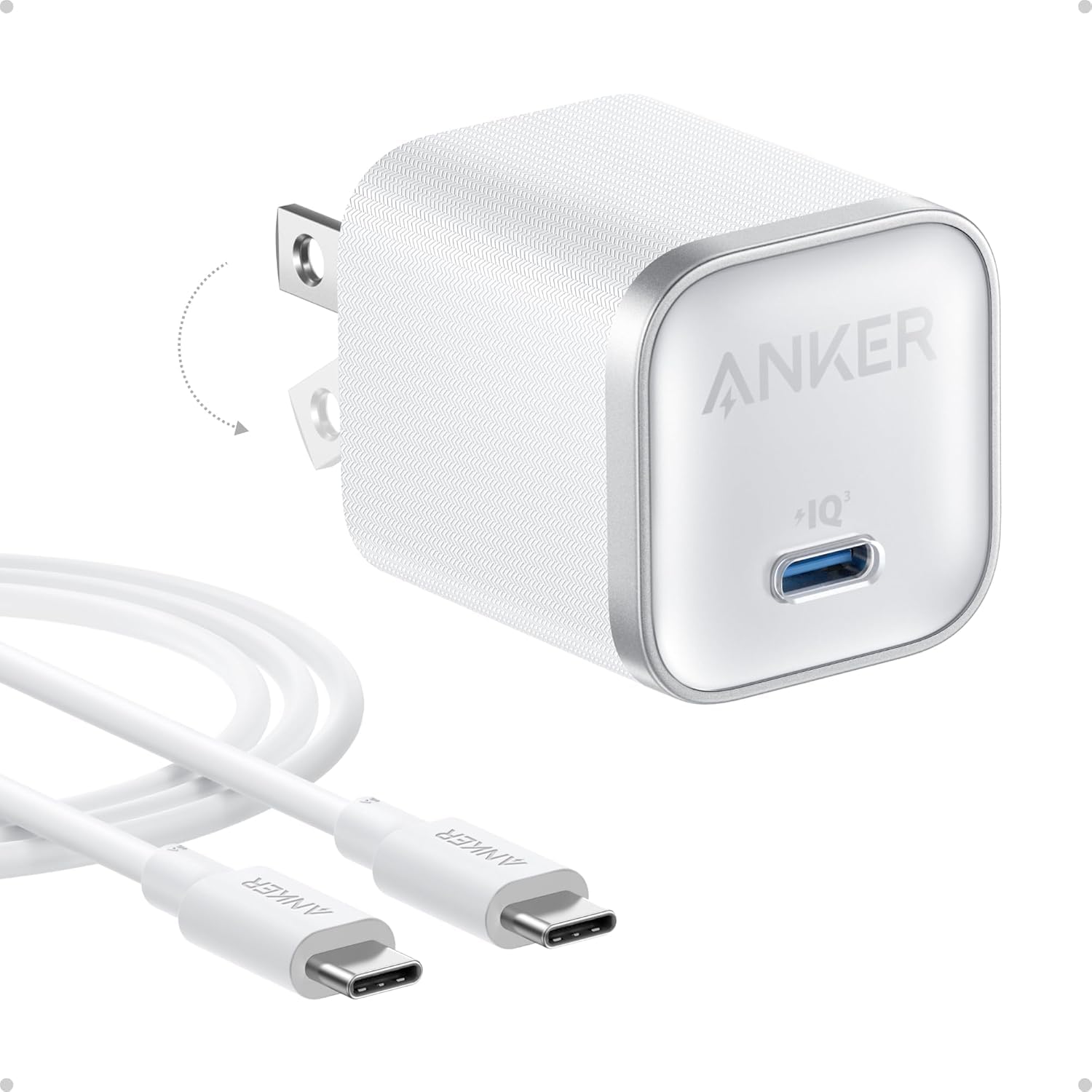 45W Compact USB C Charger Block