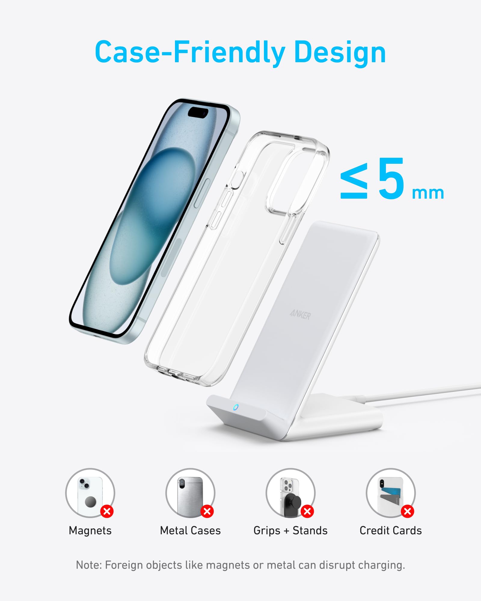 Anker 313 Wireless Charger Stand - Small Enterprise