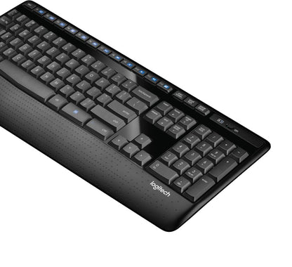 LogiKey K345: Full-Size Wireless Keyboard w/ Palm Rest