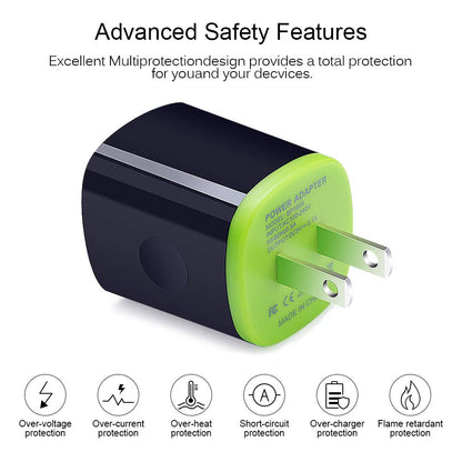 USB C Charger, AndHot Dual Port 2.1A Charger Block Plug+6ft Type C Fast Charging Cable for Samsung Galaxy S26 S25 S24 S23 S22 S21 S20 Note20 A57 A37 A17 A56 A16 A25 A35 A55 A15 A54 A14 A13 A23 A53 A32