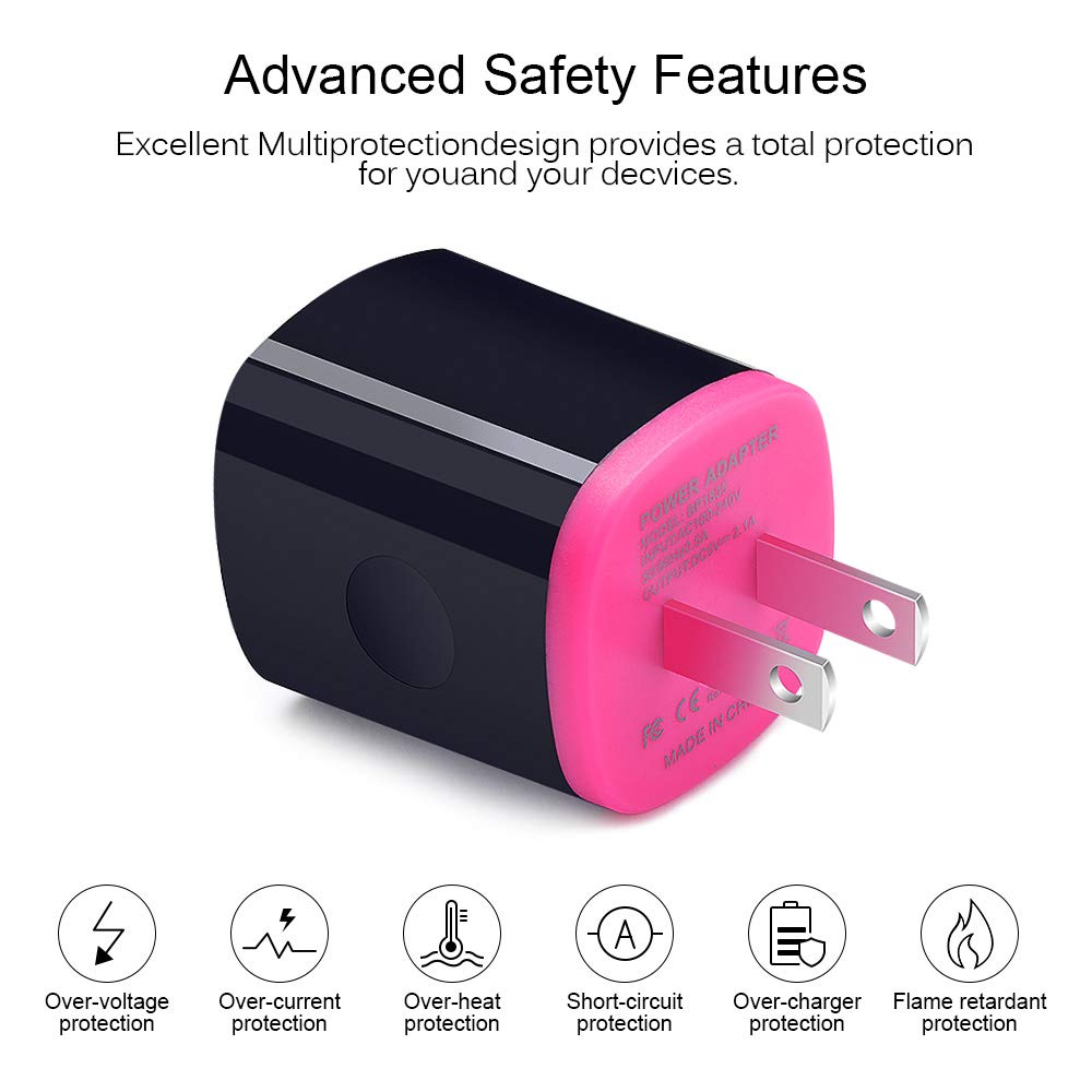 USB C Charger, AndHot Dual Port 2.1A Charger Block Plug+6ft Type C Fast Charging Cable for Samsung Galaxy S26 S25 S24 S23 S22 S21 S20 Note20 A57 A37 A17 A56 A16 A25 A35 A55 A15 A54 A14 A13 A23 A53 A32