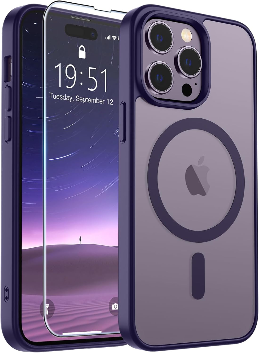 SUPFINE Magnetic iPhone SE/8 Matte Black Case