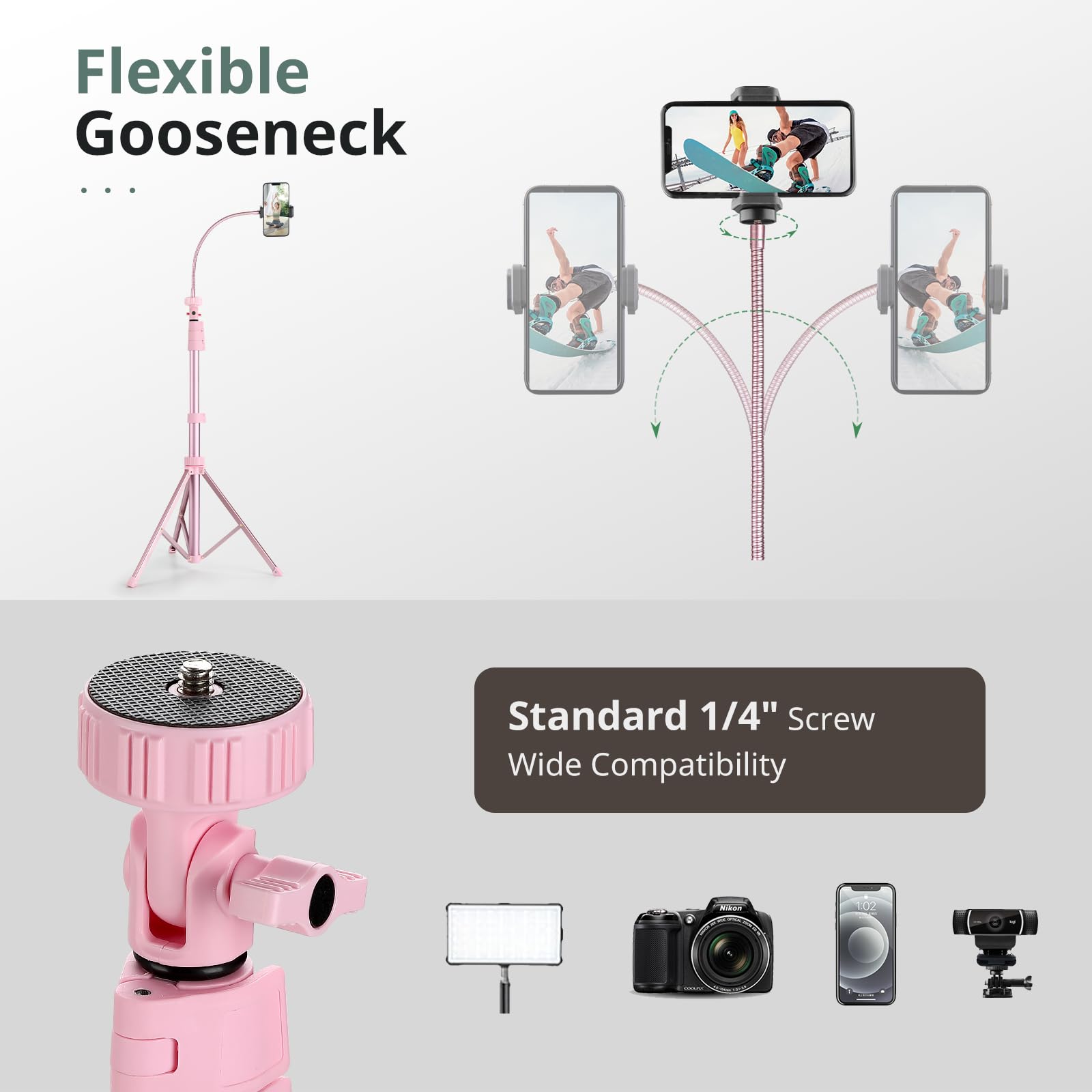 SENSYNE ProTripod: 62 Selfie Stick & Stand - Small Enterprise