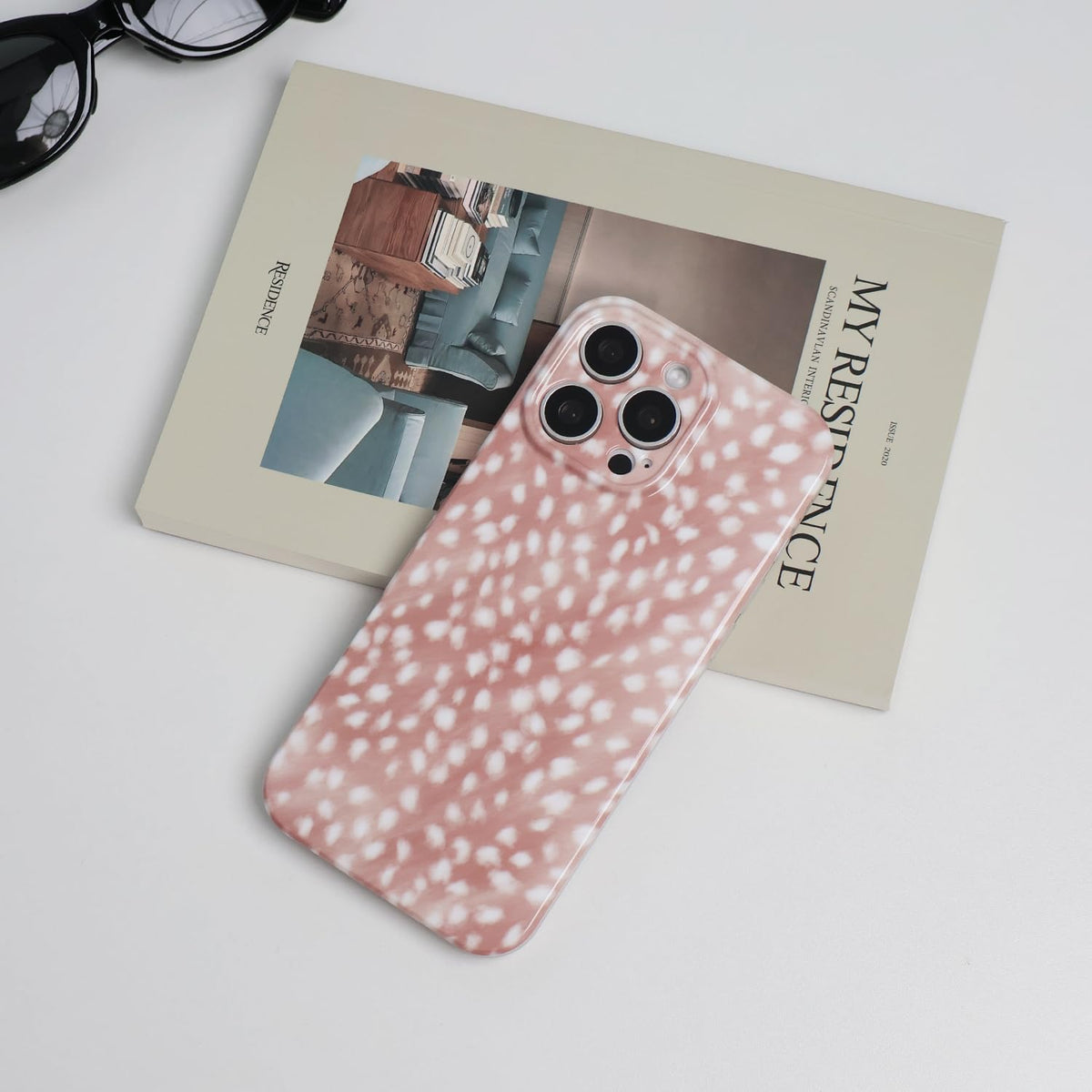 Cute Phone Case for iPhone 15 Pro Case Cheetah Leopard Print