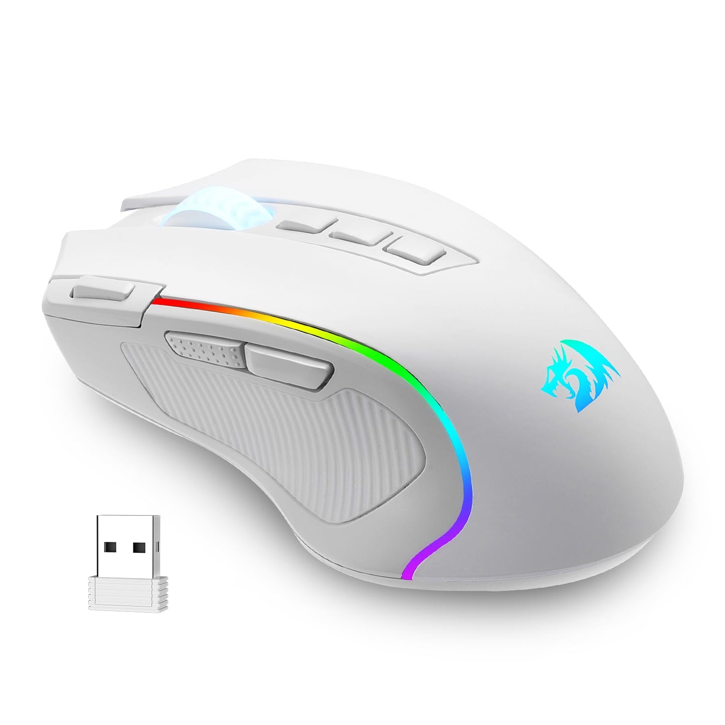 Redragon M612 PRO Swift RGB: 9-Button Gaming Mouse