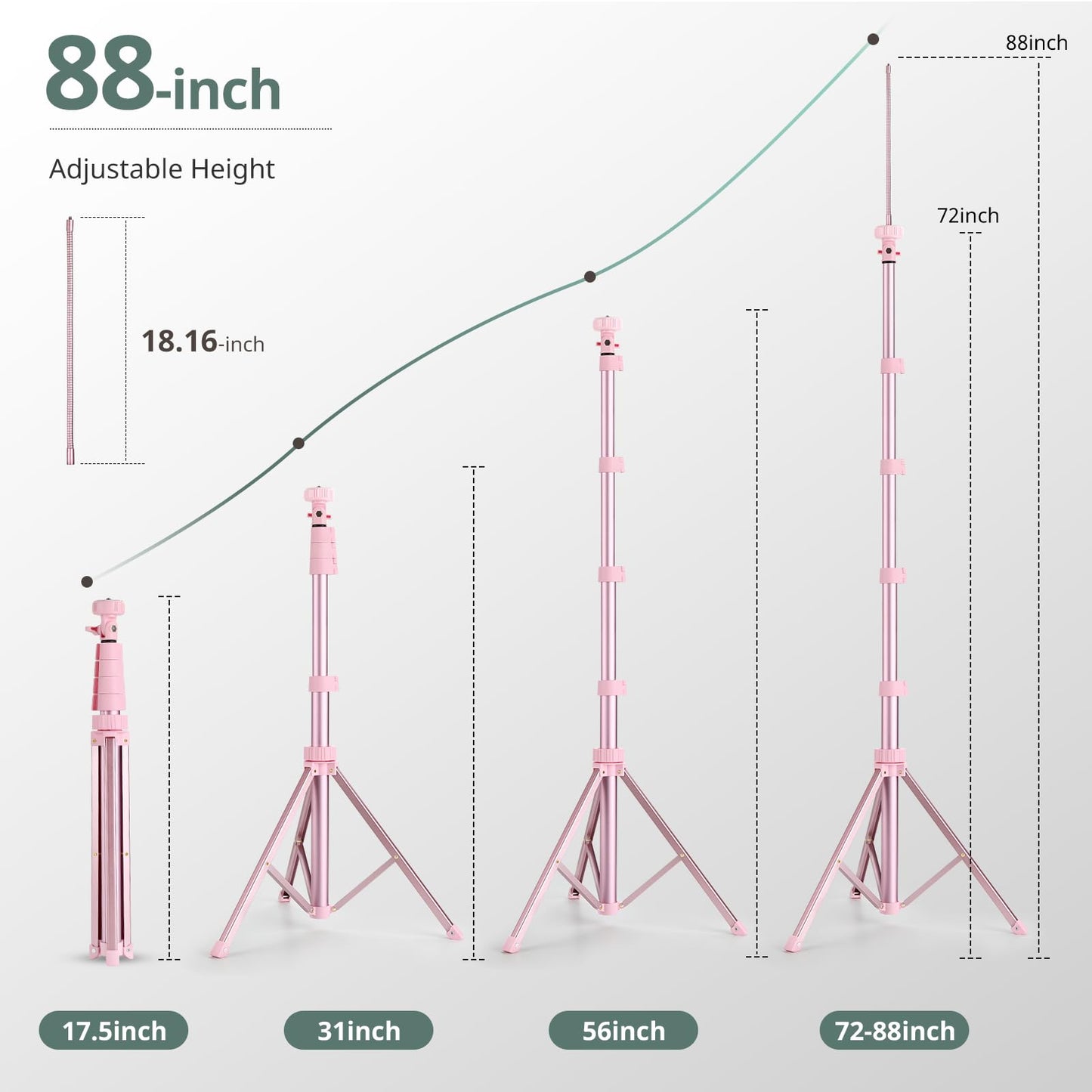 SENSYNE ProTripod: 62 Selfie Stick & Stand - Small Enterprise