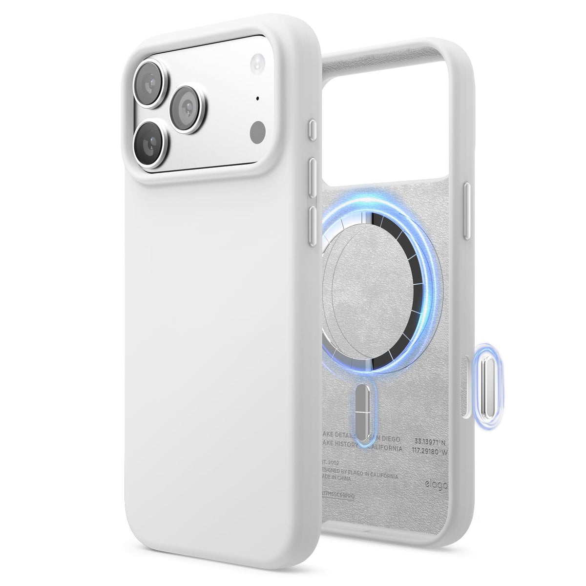 elago Premium Magnetic Silicone Case for iPhone Air Stone