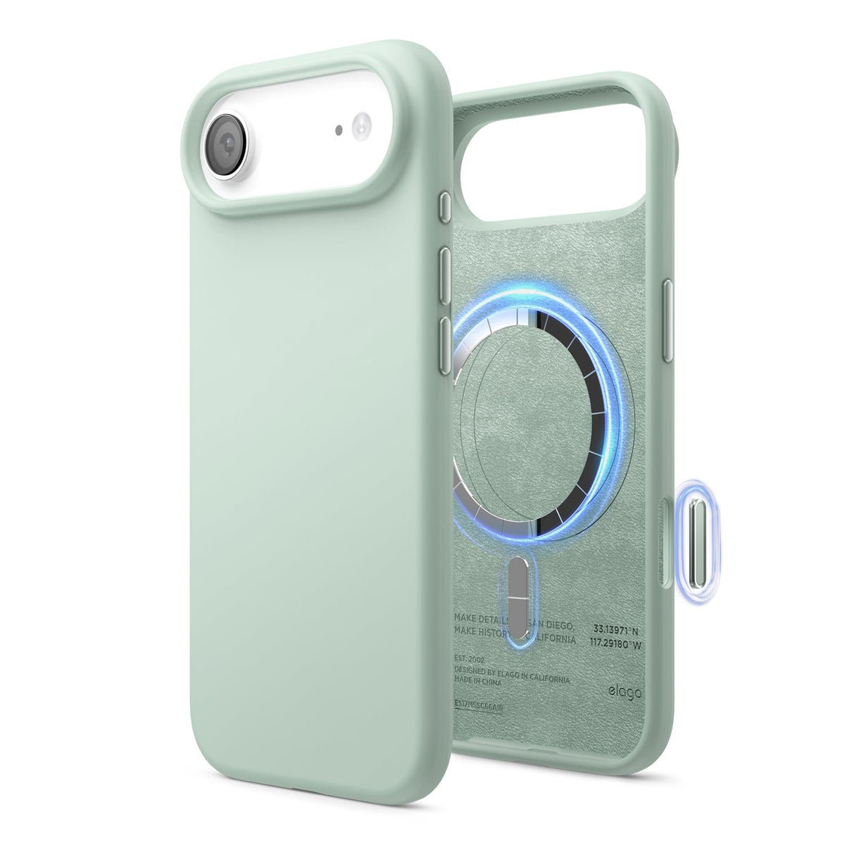 elago Premium Magnetic Silicone Case for iPhone Air Stone