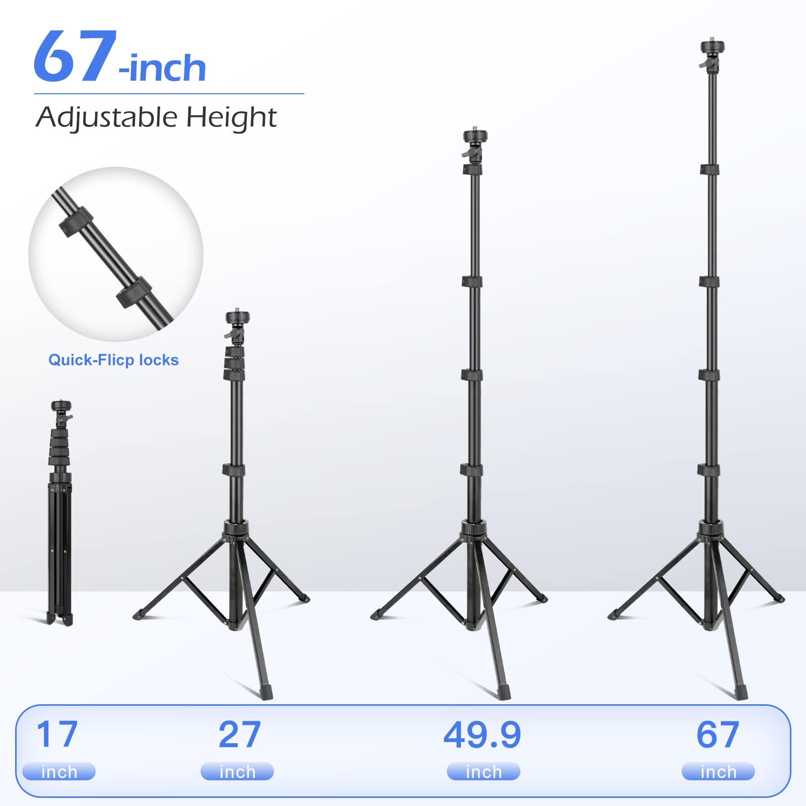 SENSYNE ProTripod: 62 Selfie Stick & Stand - Small Enterprise