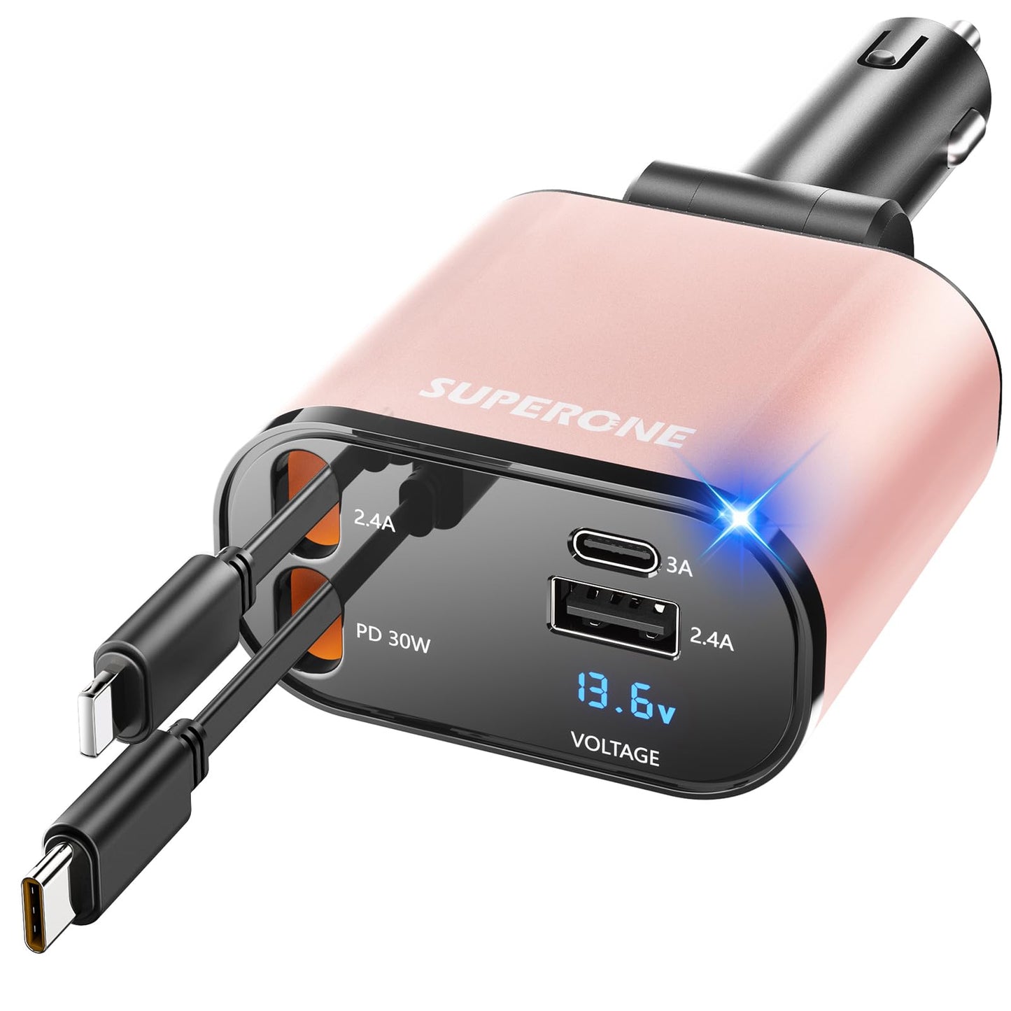 SuperOne 4-in-1 Car Charger - Small Enterprise