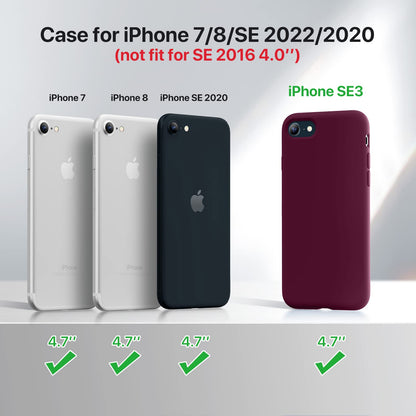 Miracase Capri Blue Slim Shockproof iPhone Case