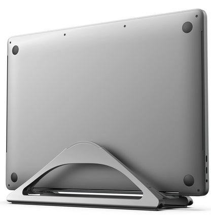 BlackRise: Adjustable Vertical Laptop Dock Stand