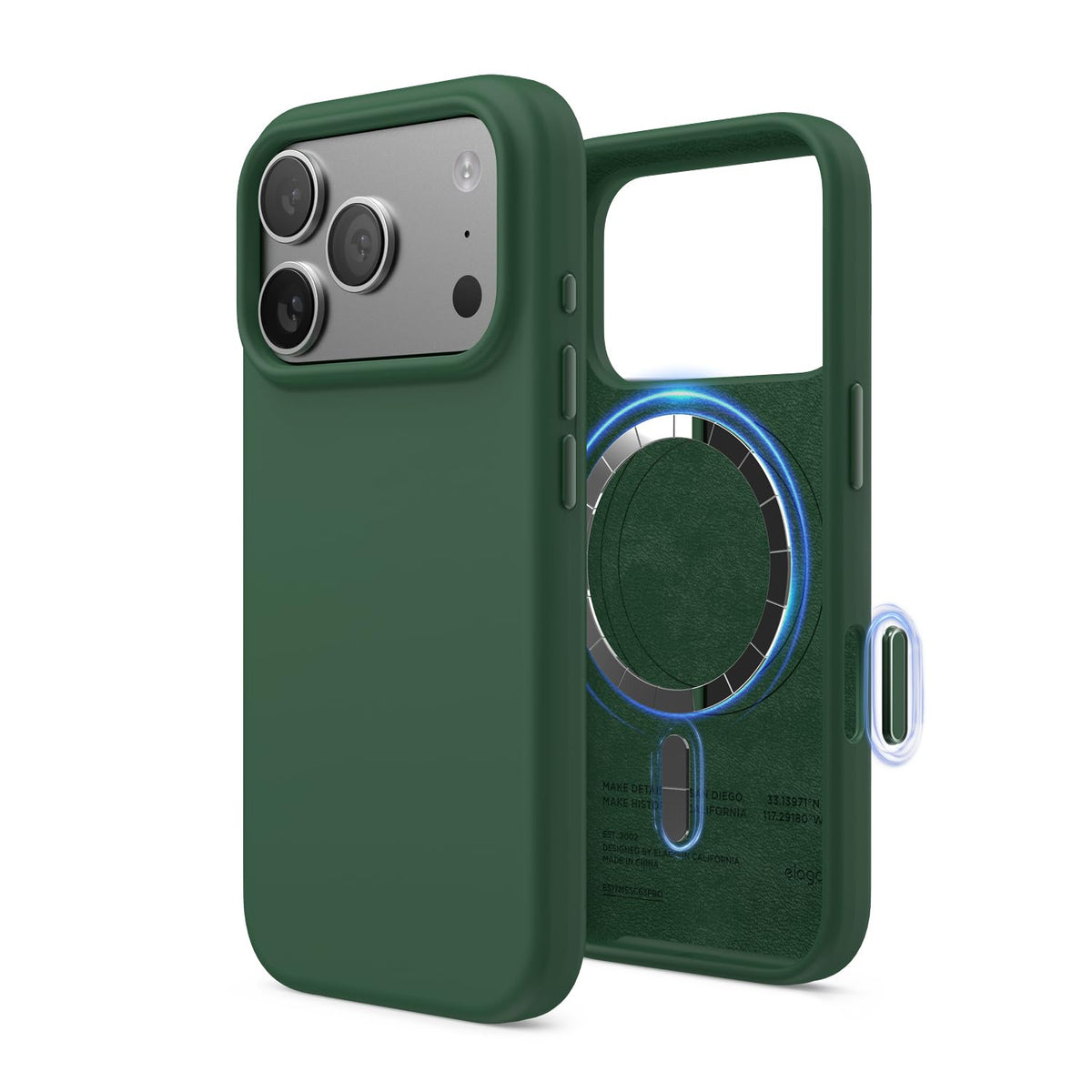 elago Premium Magnetic Silicone Case for iPhone Air Stone