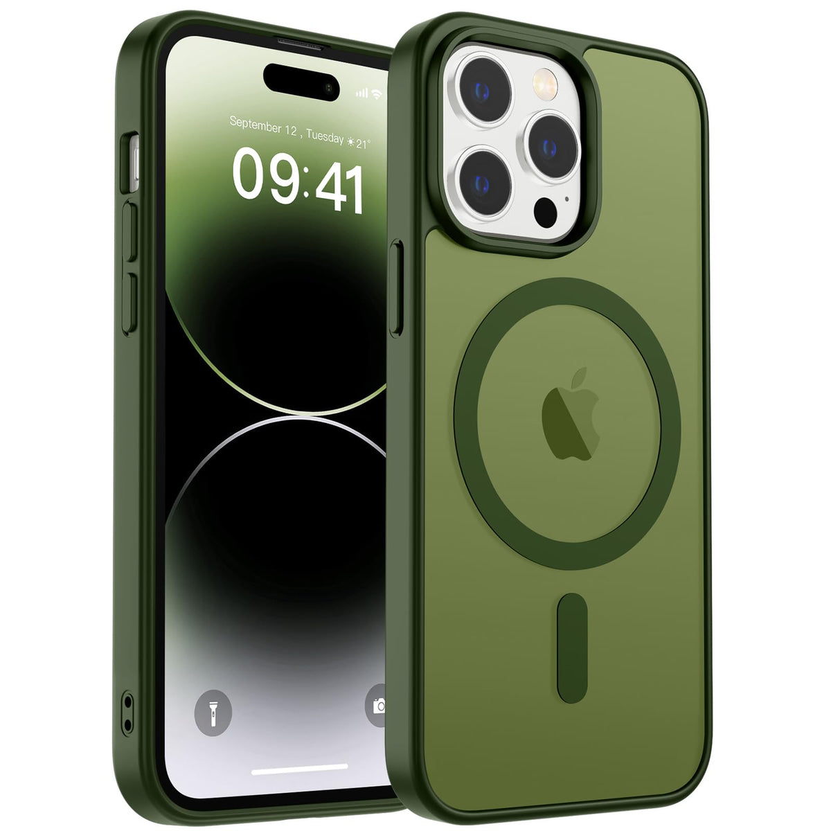 zapica Magnetic for iPhone 17 Pro Max Case, Gray