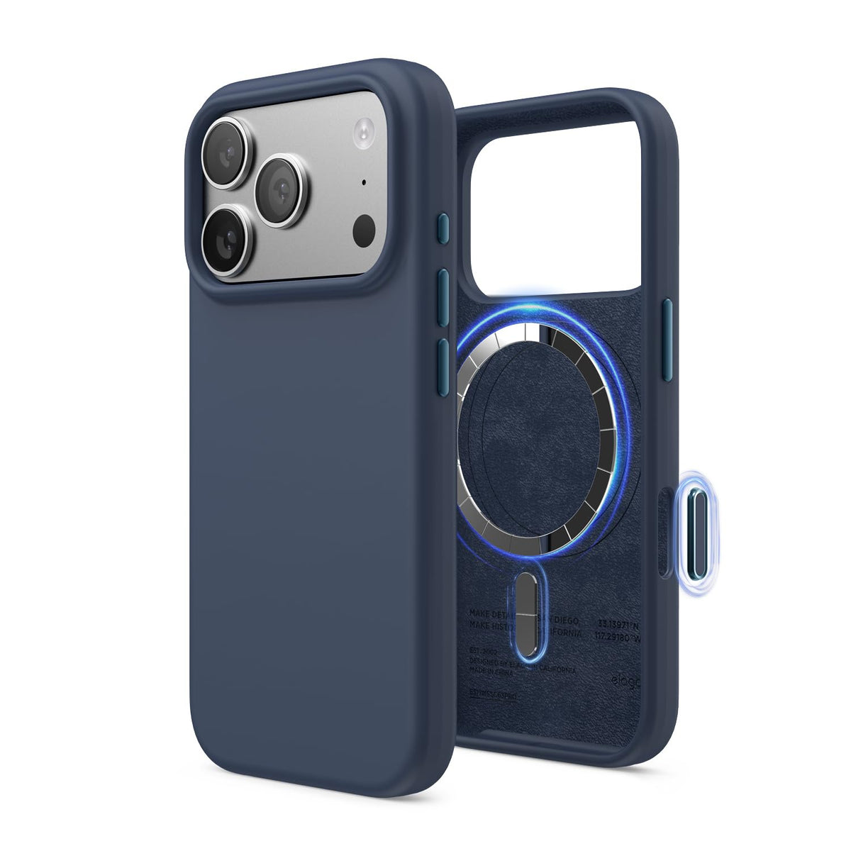 elago Premium Magnetic Silicone Case for iPhone Air Stone