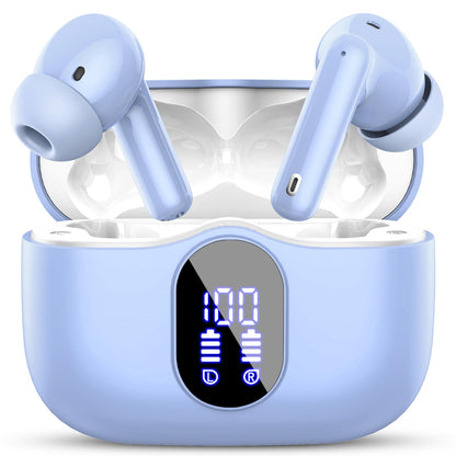 Bluetooth 5.4 Wireless Earbuds with Mic
