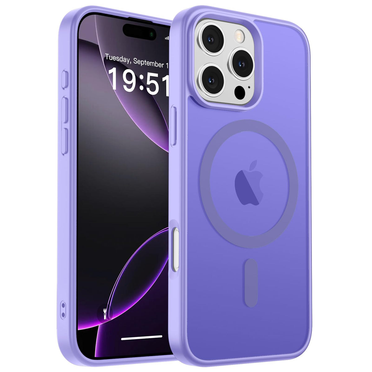 zapica Magnetic for iPhone 17 Pro Max Case, Gray