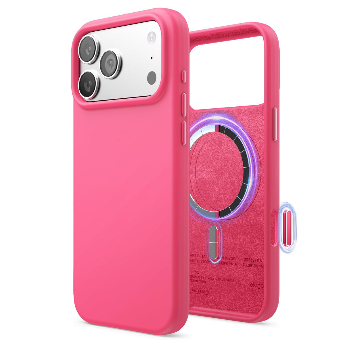 elago Premium Magnetic Silicone Case for iPhone Air Stone