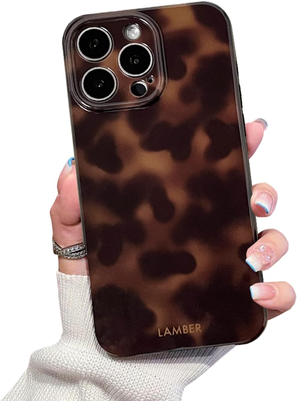 Cute Phone Case for iPhone 15 Pro Case Cheetah Leopard Print