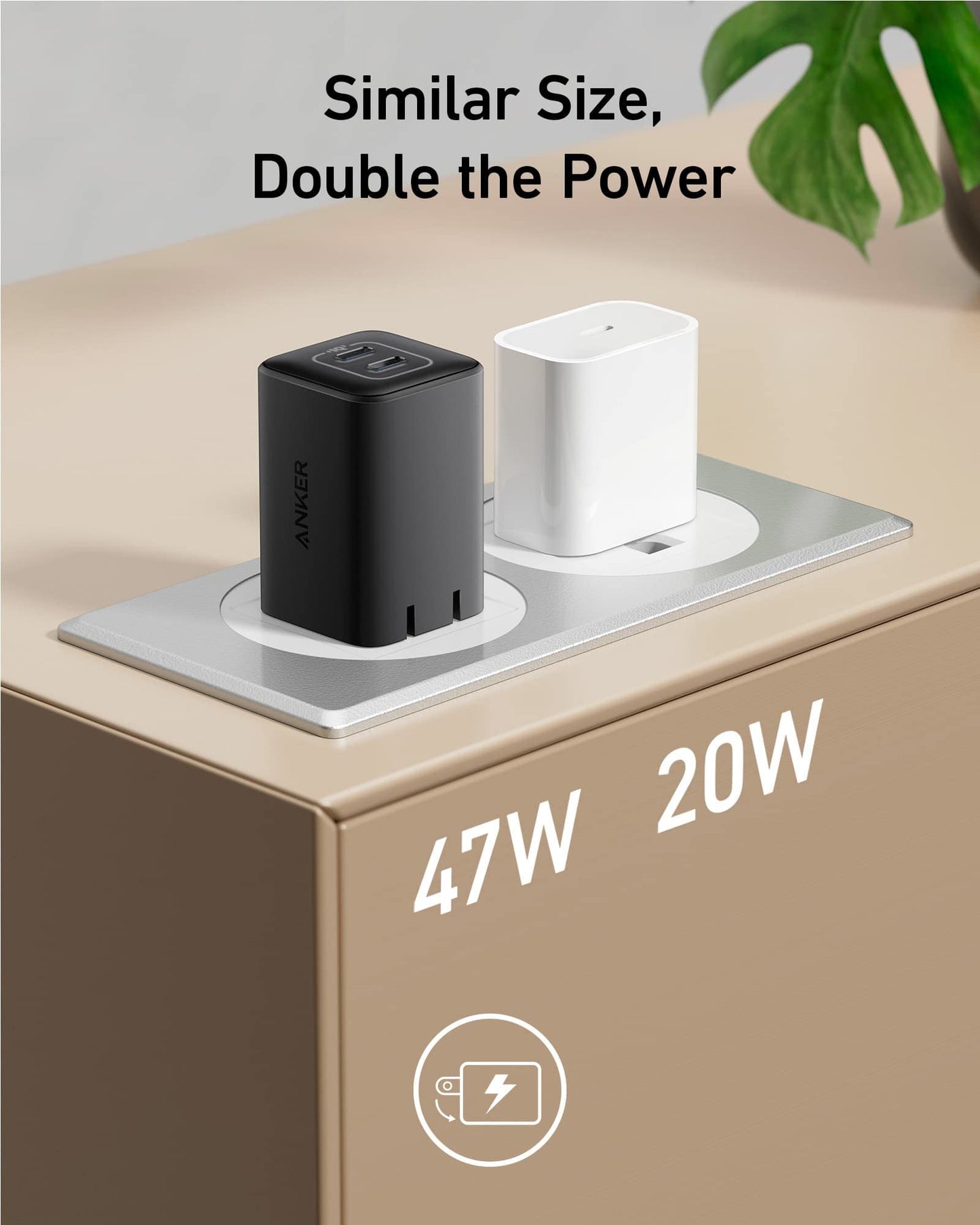 NanoCharge 47W USB C Charger - Small Enterprise