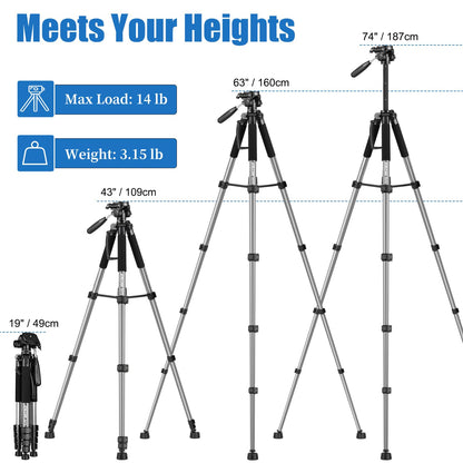 JOILCAN 74 Camera Tripod - Small Enterprise