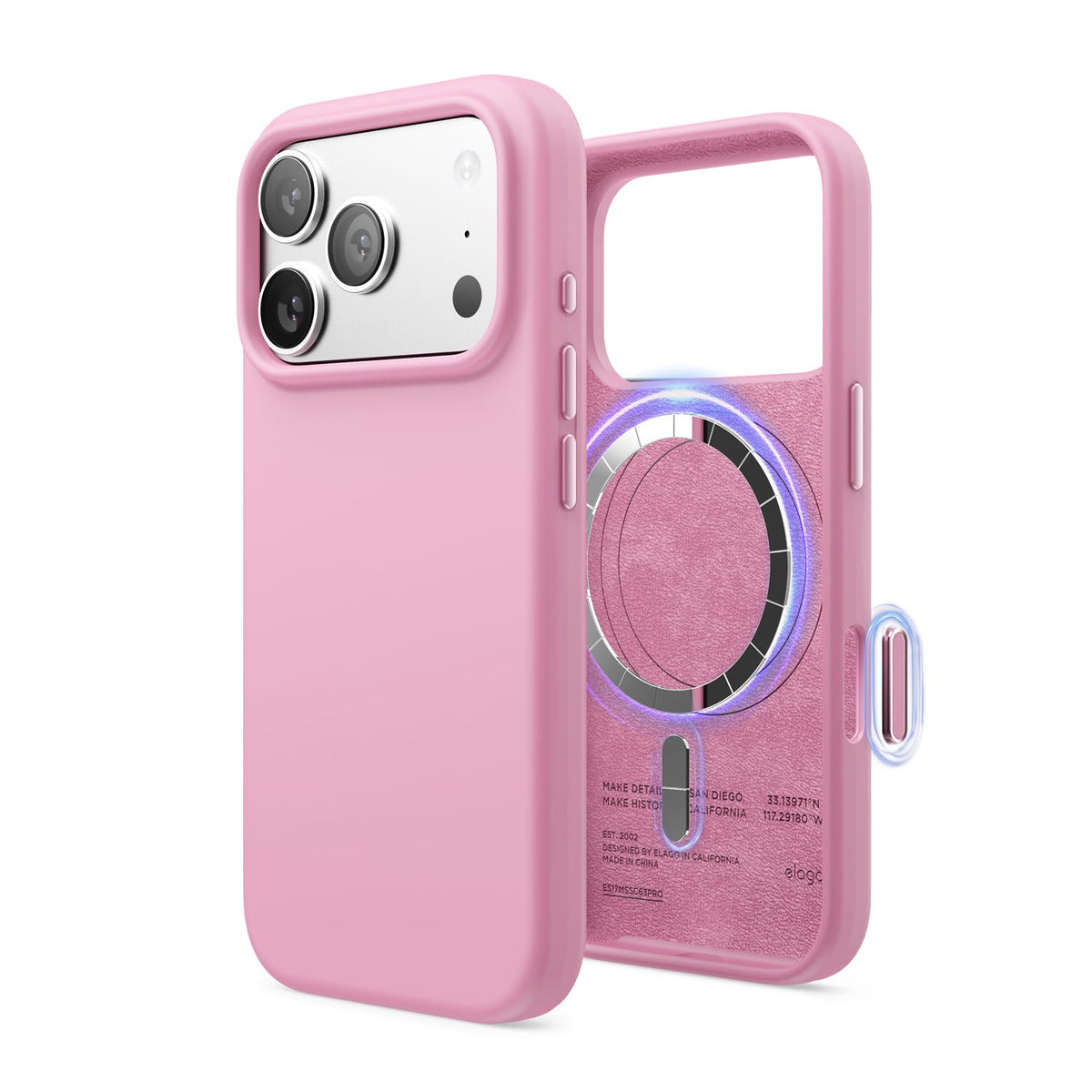 elago Premium Magnetic Silicone Case for iPhone Air Stone