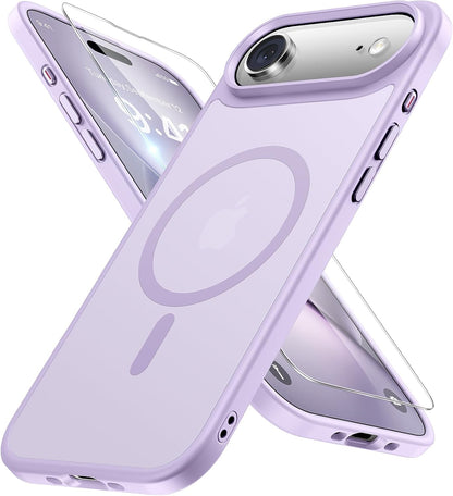 Miracase Magnetic iPhone 14 Case with Protectors
