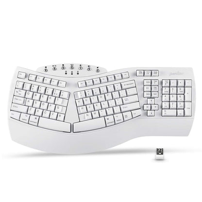PeriSplit Ergonomic Keyboard with Wrist Rest - Black